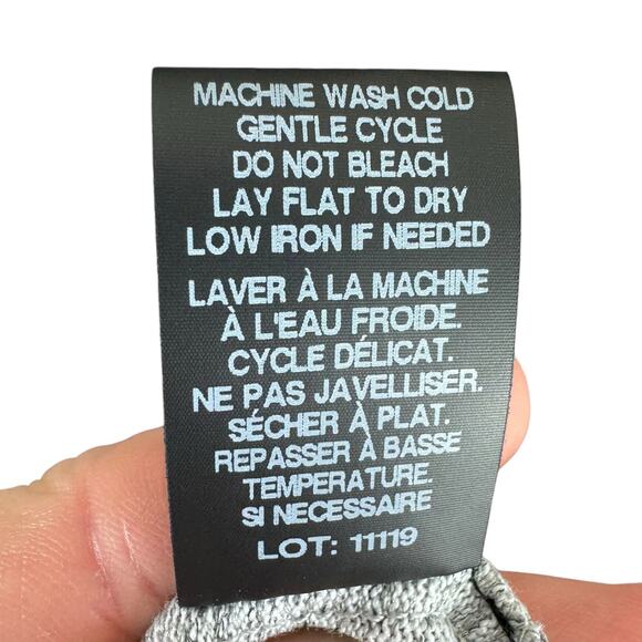 Pure Essence Urbanology Japanese Print Cowl Neck Long Sleeve Pullover Size S - Picture 6 of 6